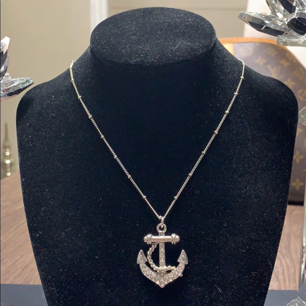 Anchor Charm Pendant Necklace